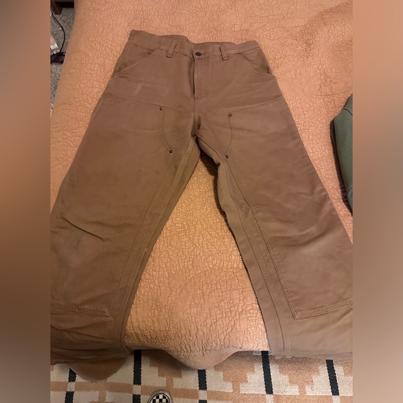 Palace x Carharrt WIP Hamilton Brown Double Knee pants - Picture 3 of 4